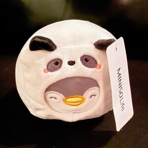 MINISO Life Plush Toy - White and Black